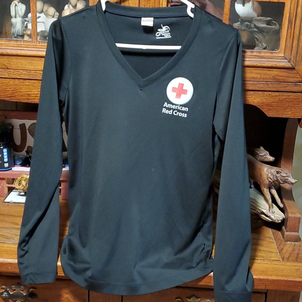 American Red Cross long sleeve tee
